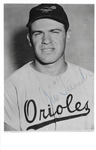 1954-55 Baltimore Orioles Photocards #NNO Gus Triandos Front