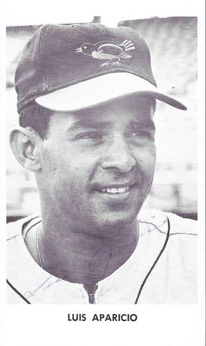 1964 Baltimore Orioles Photocards #NNO Luis Aparicio Front