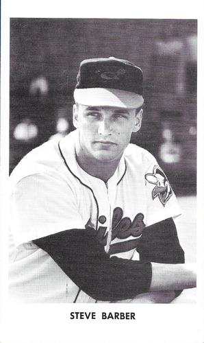 1964 Baltimore Orioles Photocards #NNO Steve Barber Front