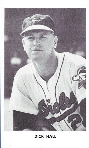 1964 Baltimore Orioles Photocards #NNO Dick Hall Front