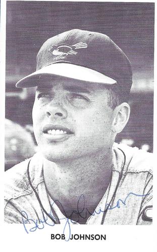 1964 Baltimore Orioles Photocards #NNO Bob Johnson Front