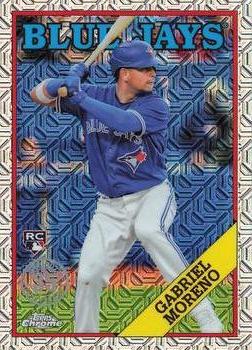 2023 Topps - 1988 Topps Baseball 35th Anniversary Chrome Silver Pack (Series One) #T88C-84 Gabriel Moreno Front