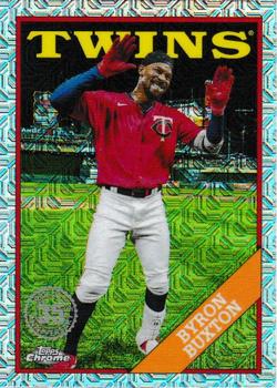 2023 Topps - 1988 Topps Baseball 35th Anniversary Chrome Silver Pack (Series One) #T88C-89 Byron Buxton Front