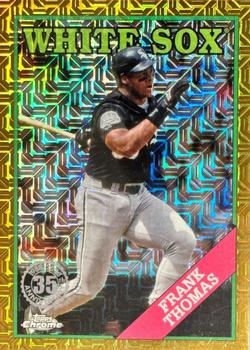2023 Topps - 1988 Topps Baseball 35th Anniversary Chrome Silver Pack Gold (Series One) #T88C-45 Frank Thomas Front