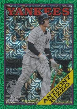 2023 Topps - 1988 Topps Baseball 35th Anniversary Chrome Silver Pack Green (Series One) #T88C-39 Anthony Rizzo Front