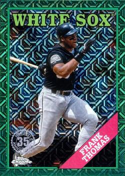 2023 Topps - 1988 Topps Baseball 35th Anniversary Chrome Silver Pack Green (Series One) #T88C-45 Frank Thomas Front