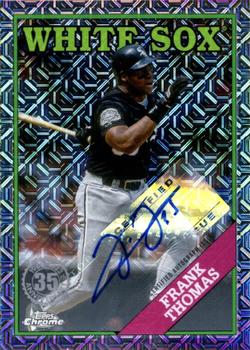 2023 Topps - 1988 Topps Baseball 35th Anniversary Chrome Silver Pack Autographs (Series One) #T88C-45 Frank Thomas Front