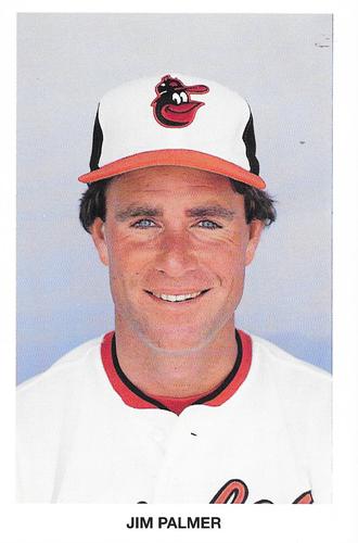 1993 Baltimore Orioles Photocards #NNO Jim Palmer Front