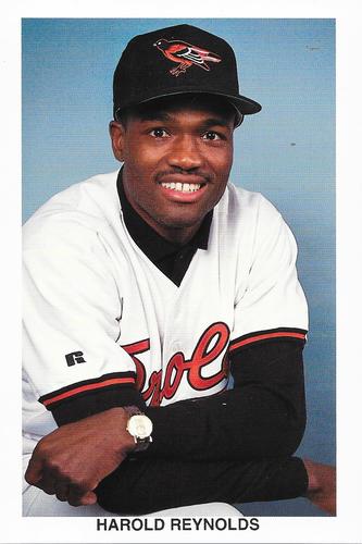1993 Baltimore Orioles Photocards #NNO Harold Reynolds Front