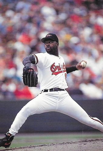 1993 Baltimore Orioles Photocards #NNO Arthur Rhodes Front