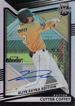 2022 Panini Elite Extra Edition - Signatures #41 Cutter Coffey Front