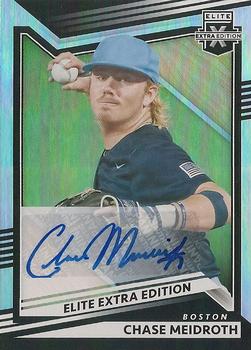 2022 Panini Elite Extra Edition - Signatures #129 Chase Meidroth Front