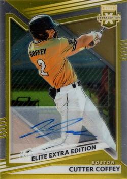 2022 Panini Elite Extra Edition - Optic Signatures #41 Cutter Coffey Front
