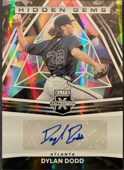 2022 Panini Elite Extra Edition - Hidden Gems Signatures Black #HG-DY Dylan Dodd Front