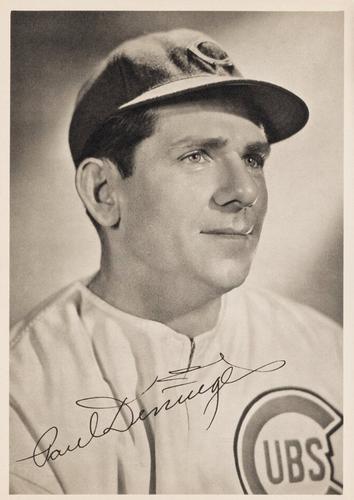 1944 Chicago Cubs Picture Pack #NNO Paul Derringer Front