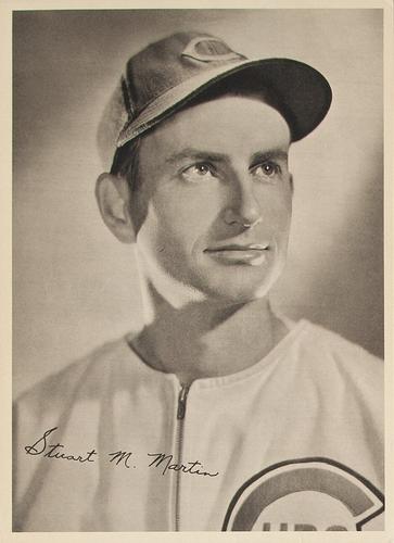 1944 Chicago Cubs Picture Pack #NNO Stu Martin Front