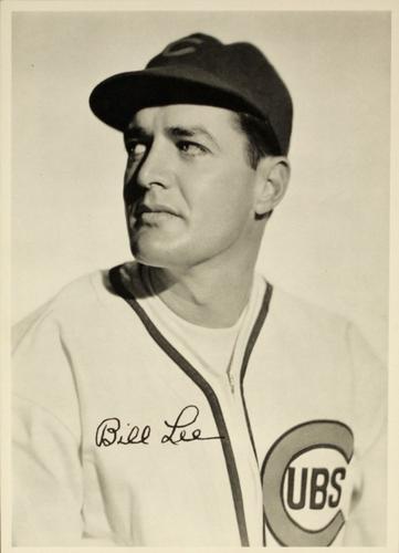 1942 Chicago Cubs Picture Pack #NNO Bill Lee Front