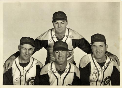1941 Chicago Cubs Picture Pack #NNO Jimmie Wilson / Charlie Grimm / Dick Spalding / Dizzy Dean Front