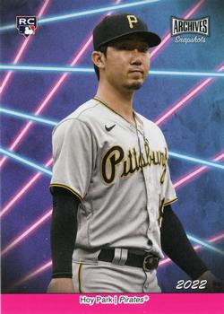 2022 Topps Archives Snapshots - Picture Day Fuchsia #PD-8 Hoy Park Front