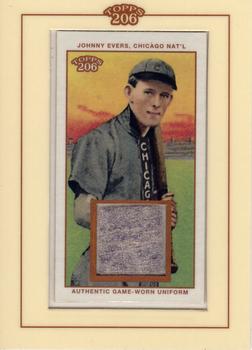 2002 Topps 206 - Framed Relics (Series 1) #TR-JE Johnny Evers Front