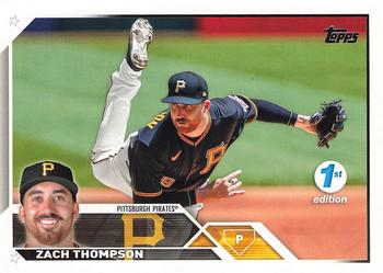 2023 Topps 1st Edition #2 Zach Thompson Front