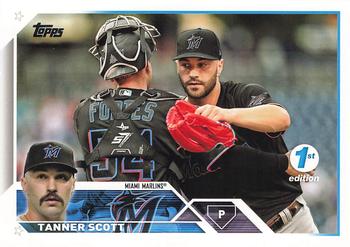 2023 Topps 1st Edition #18 Tanner Scott Front