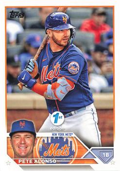 2023 Topps 1st Edition #20 Pete Alonso Front