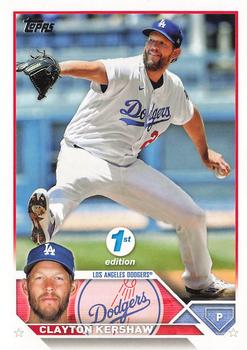 2023 Topps 1st Edition #22 Clayton Kershaw Front