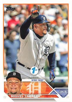 2023 Topps 1st Edition #24 Miguel Cabrera Front