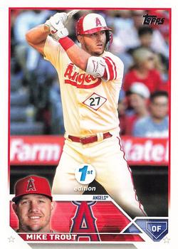 2023 Topps 1st Edition #27 Mike Trout Front
