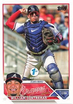 2023 Topps 1st Edition #68 William Contreras Front