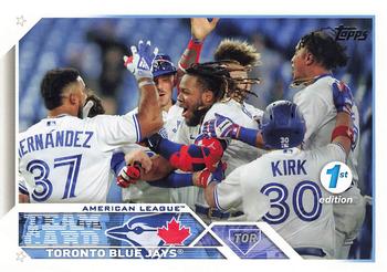 2023 Topps 1st Edition #84 Toronto Blue Jays Front