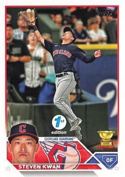 2023 Topps 1st Edition #116 Steven Kwan Front