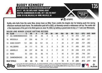 2023 Topps 1st Edition #135 Buddy Kennedy Back