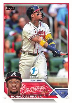2023 Topps 1st Edition #150 Ronald Acuña Jr. Front