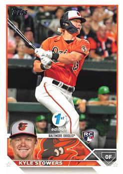 2023 Topps 1st Edition #156 Kyle Stowers Front