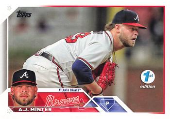 2023 Topps 1st Edition #159 A.J. Minter Front