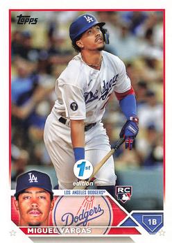 2023 Topps 1st Edition #163 Miguel Vargas Front