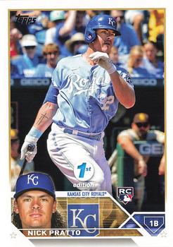 2023 Topps 1st Edition #182 Nick Pratto Front