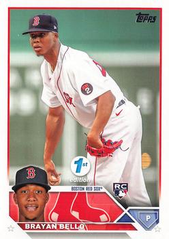 2023 Topps 1st Edition #185 Brayan Bello Front