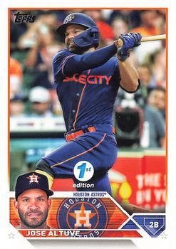 2023 Topps 1st Edition #222 Jose Altuve Front