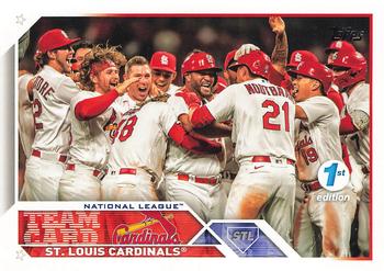 2023 Topps 1st Edition #234 St. Louis Cardinals Front