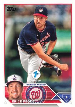 2023 Topps 1st Edition #258 Erick Fedde Front