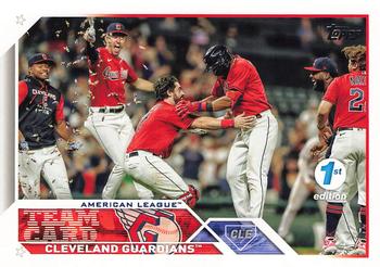 2023 Topps 1st Edition #271 Cleveland Guardians Front