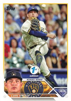 2023 Topps 1st Edition #322 Luis Urias Front