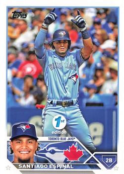 2023 Topps 1st Edition #324 Santiago Espinal Front