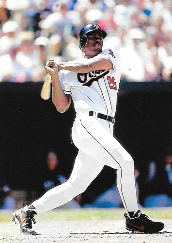1995 Baltimore Orioles Photocards #NNO Bobby Bonilla Front