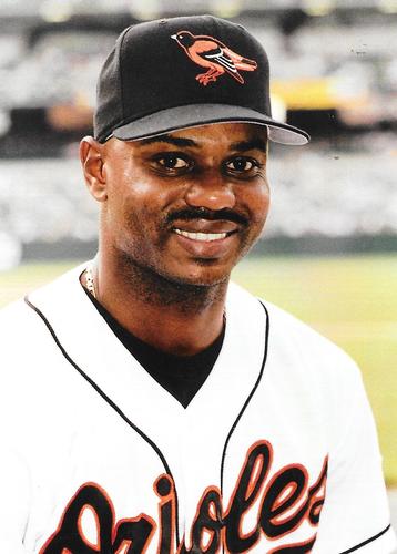 1995 Baltimore Orioles Photocards #NNO Gene Harris Front