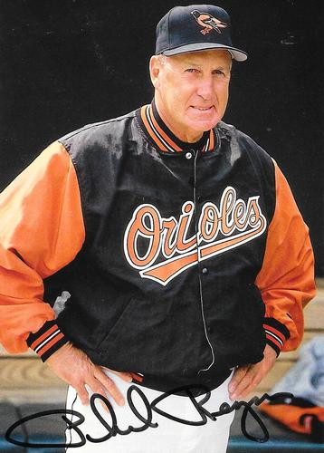 1995 Baltimore Orioles Photocards #NNO Phil Regan Front