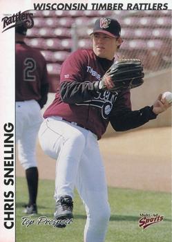 2000 Multi-Ad Midwest League Top Prospects (Unnumbered) #NNO Chris Snelling Front
